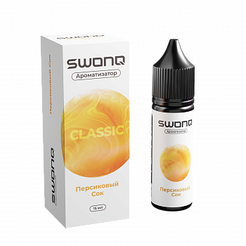 Ароматизатор SWONQ Classic CLUSTER "Персиковый сок" 13мл (на 30мл)